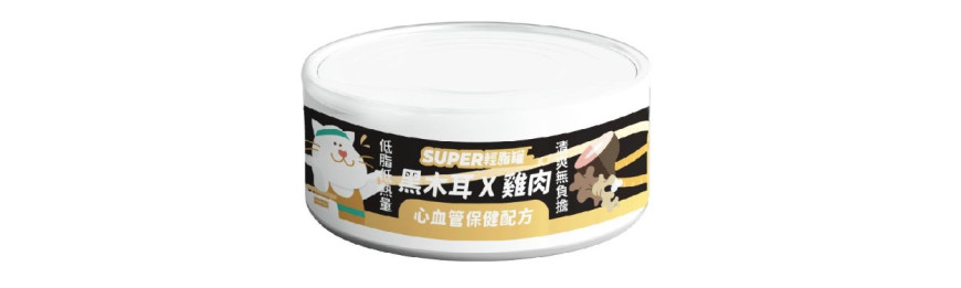 Nu4Pet 陪心寵糧Super小黑輕脂罐