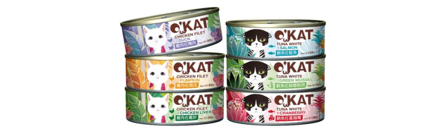 O’KAT 美喵人生無膠主食罐