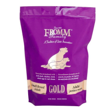 Fromm Small Breed Adult Gold 金裝 雞+鴨+羊+魚蔬菜配方 小型成犬糧(紫色) 05lb