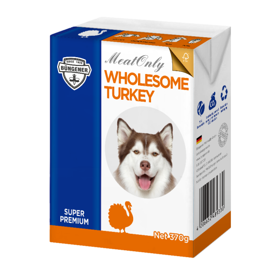 Bungener 純肉犬主食利樂包 Turkey -健康火鷄配方 370g [7862]