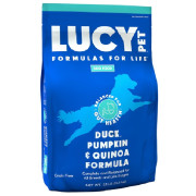 美國Lucy無殼物Duck, Brown Rice & Pumpkin 鴨肉&糙米&南瓜全犬糧 25lbs [LDD25]