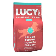 美國Lucy無殼物 Salmon, Pumpkin and Quinoa 三文魚&南瓜&藜麥全犬糧 12lbs [LDS12]