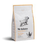 McAdams  自由放養雞肉 (小型犬配方) 狗乾糧 2kg (黃袋) | 細袋 [SBC-D02]