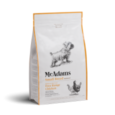 McAdams  自由放養雞肉 (小型犬配方) 狗乾糧 2kg (黃袋) | 細袋 [SBC-D02]