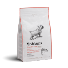 McAdams 自由放養雞肉及蘇格蘭三文魚 (小型犬配方) 2kg (粉袋) | 細袋 [SBCS-D02] 