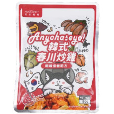 Nu4pet 環遊犬世界主食鮮寵包 | 韓式春川炒雞 150g [N4P-EXOCKC]