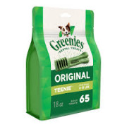 GREENIES TEENIE 小型犬牙齒骨 65支 (18oz)