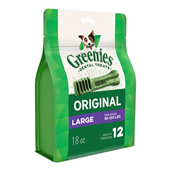 GREENIES  Large 牙齒骨 12支 (18oz)