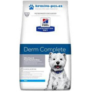 Hill's 希爾思 Derm Complete Small Bite - Skin / Food Sensitives	環境及食物過敏配方 狗乾糧 1.5kg (細粒) [605802]