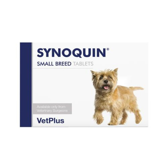 VetPlus Synoquin® EFA 10公斤以下小型犬隻關節補充肉味粒裝(Tablets) (90粒)