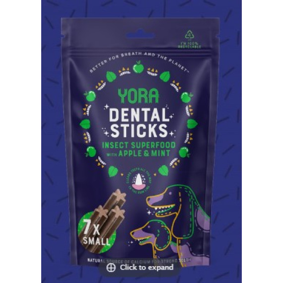 YORA Dental Sticks (Small) [IDSS] 狗狗超級蛋白 潔齒棒 56g