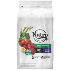 斷貨-Nutro 小顆粒成犬糧 羊肉及全糙米配方 12磅 (new)