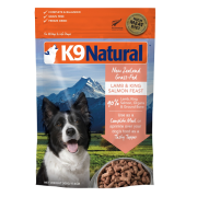 K9 Naturals [K9-LS 500]- 冷凍脫水狗乾糧 - 羊肉三文魚盛宴 500g