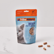 F9 Natural [F9-HB-B50]- Beef Healthy Bites 凍乾牛肉粒貓零食 50g