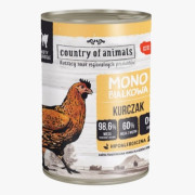 Country of Animals Dog Wet Food Monoprotein CHICKEN 單⼀蛋⽩雞⾁ 狗罐頭 200g