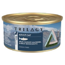 TRILOGY™奇境 成貓 鯖魚雞肉絲+湯罐頭 主食罐 85g [SV20005]