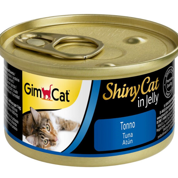 GimCat ShinyCat Tunno 天然吞拿魚貓罐頭 70g GM413082