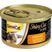 GimCat ShinyCat Tunno con pollo 吞拿魚雞肉貓罐頭 70g GM413105