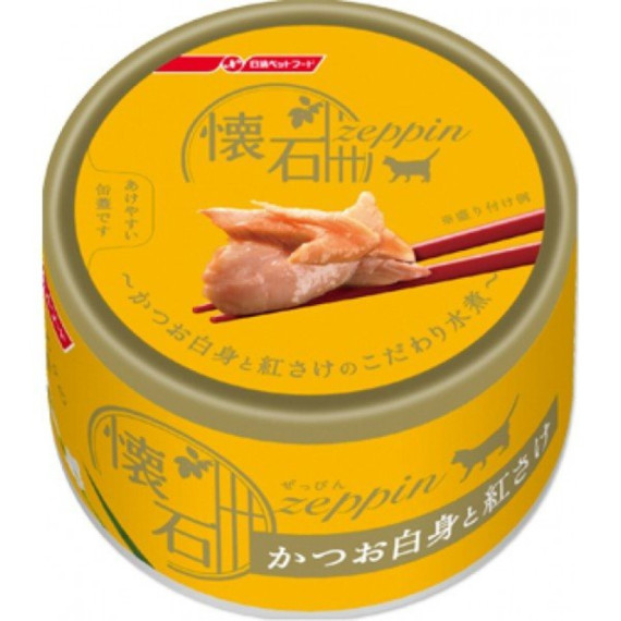 懷石 NP-Z14 極品 鰹魚阿拉斯加三文魚貓罐頭 80g