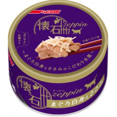 懷石 NP-Z13 極品 白吞拿魚雞肉貓罐頭 80g