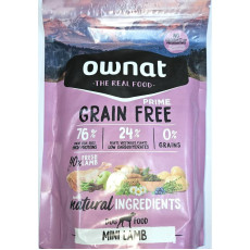 試食價： Ownat 奧力 - 放牧草飼小羔羊犬糧 (小顆粒)  全齡犬 狗乾糧 400g [31586] (粉)