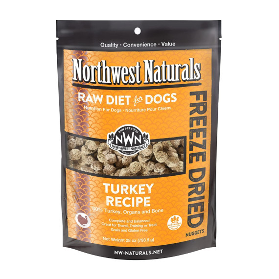 Northwest Naturals™ NWFD25TUR 無穀物脫水狗糧 – 火雞 25oz/708.7g