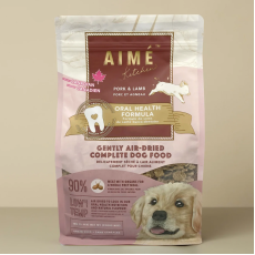 Aime Kitchen [AKAPD1S] 風乾鮮肉主食糧系列  豚肉伴羊狗糧 *口腔強健配方* 100g