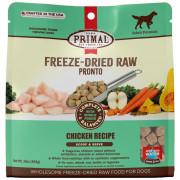 Primal FREEZE-DRIED RAW PRONTO 凍乾肉粒犬糧系列 - 雞肉配方 16oz/453g [CCPRFD16]