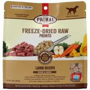 Primal FREEZE-DRIED RAW PRONTO 凍乾肉粒犬糧系列 - 羊肉配方 16oz/453g [CLPRFD16]