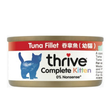 THRIVE 整全膳食100% 吞拿魚幼貓罐頭 75G