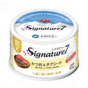 Signature7 全齡肉醬主食罐 80g  Bonito & Chia Seeds 心臟腸道健康 鰹魚+雞肉+奇亞籽 MONDAY [S7-285573]