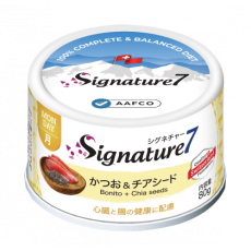 Signature7 全齡肉醬主食罐 80g  Bonito & Chia Seeds 心臟腸道健康 鰹魚+雞肉+奇亞籽 MONDAY [S7-285573]