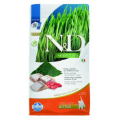 Farmina N&D Spirulina Formula Herring Kitten 鯡魚、螺旋藻和枸杞 幼貓和懷孕或哺乳期貓 1.5kg [PND0150075]