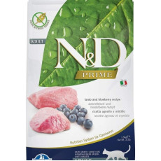 Farmina N&D Prime Formula Lamb & Blueberry Adult Cat 無穀物成貓配方 羊肉 &藍苺 1.5kg [PND0150041]