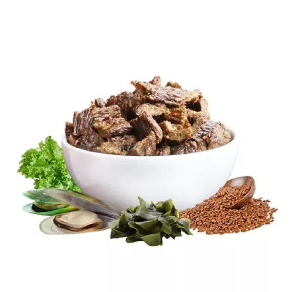 Absolute Holistic 風乾鮮食肉片無穀狗鮮食包 (牛肉+鹿肉) 100g [AD-2065]