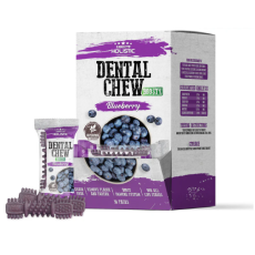 ABSOLUTE HOLISTIC Dental Chew 狗潔齒骨 4寸無穀潔齒骨BOOST 50支裝 (藍莓口味) [AH-07274]