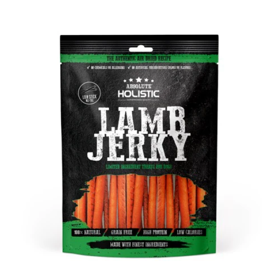 Absolute Holistic Jerky高級純天然狗小食  鮮羊肉條 100g [MJ-16L] 額外50g 增加