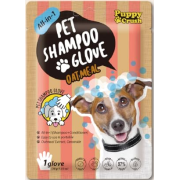 Puppy Crush - All-in-1 Pet Shampoo Glove "Oatmeal"  寵物清潔毛髮 手套 - 燕麥味, 單隻裝  [PCY122]