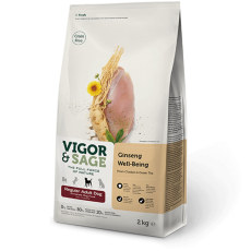 Vigor & Sage Ginseng Well-Being Adult Dog 人蔘成犬 02kg