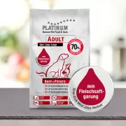 PLATINUM 鮮牛肉 + 馬鈴薯無穀物成犬配方 5kg 