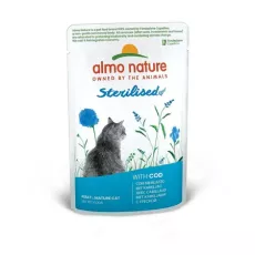 almo nature Holistic 貓濕糧系列 - 絕育貓鮮包 Sterilised 鱈魚 70g [5290]