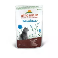 almo nature Holistic 貓濕糧系列 - 絕育貓鮮包 Sterilised 牛肉 70g [5299]