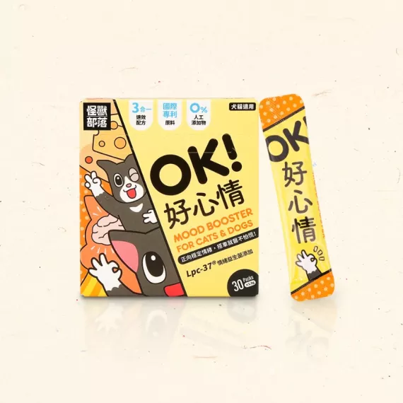 怪獸部落 - OK！好心情｜1.5g x 30包｜貓狗保健品