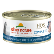 Almo Nature HQS Complete 鯖魚鯛魚貓主食罐 70g [1709]