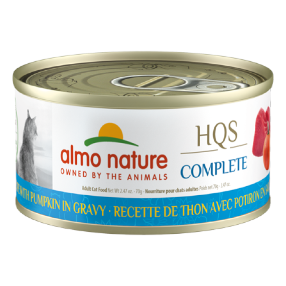 Almo Nature HQS Complete 吞拿魚南瓜貓主食罐 70g [1703]