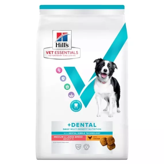 Hill's希爾思 VET ESSENTIALS - 獸醫保健乾乾糧 牙齒健康 中犬及大型犬 2kg [607517]