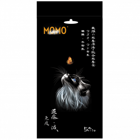 MOMOCARE - 功能性主食軟肉泥 (鵪鶉,⽜初乳) (免疫) 15g x 5入/包  [MMC-MP-QCC-5]