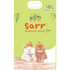 Sarr 韓國天然豌豆 豆腐砂 - 綠茶味18L [SA18L-2.0-GT]