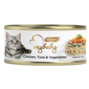 Be My Baby 濕貓糧 [A08] Chicken & Tuna & Vegetables 雞肉+吞拿魚+蔬菜 85g