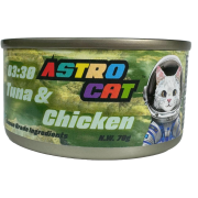 Astro Cat 全年齡 貓貓肉絲湯罐 TUNA & CHICKEN 雞肉+吞拿魚 70G [P00155]